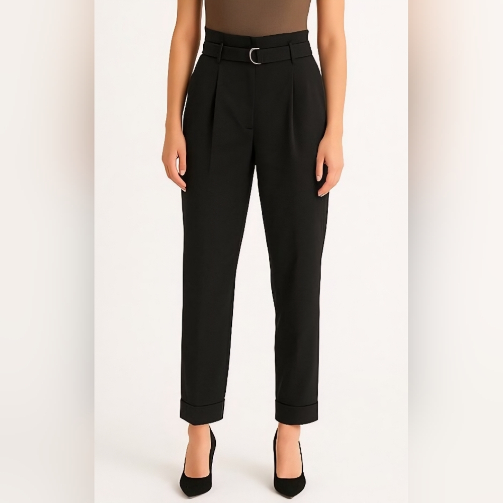 Elizabeth and James | High Waisted Black Trousers
